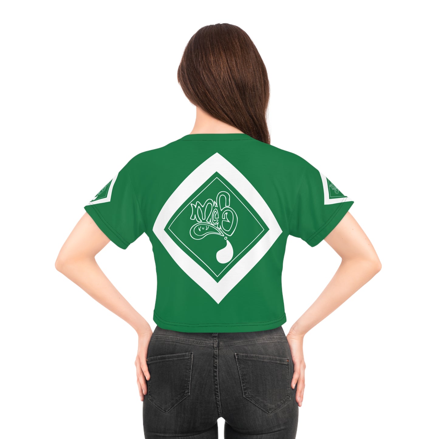 mofo earthgem logo crop tee
