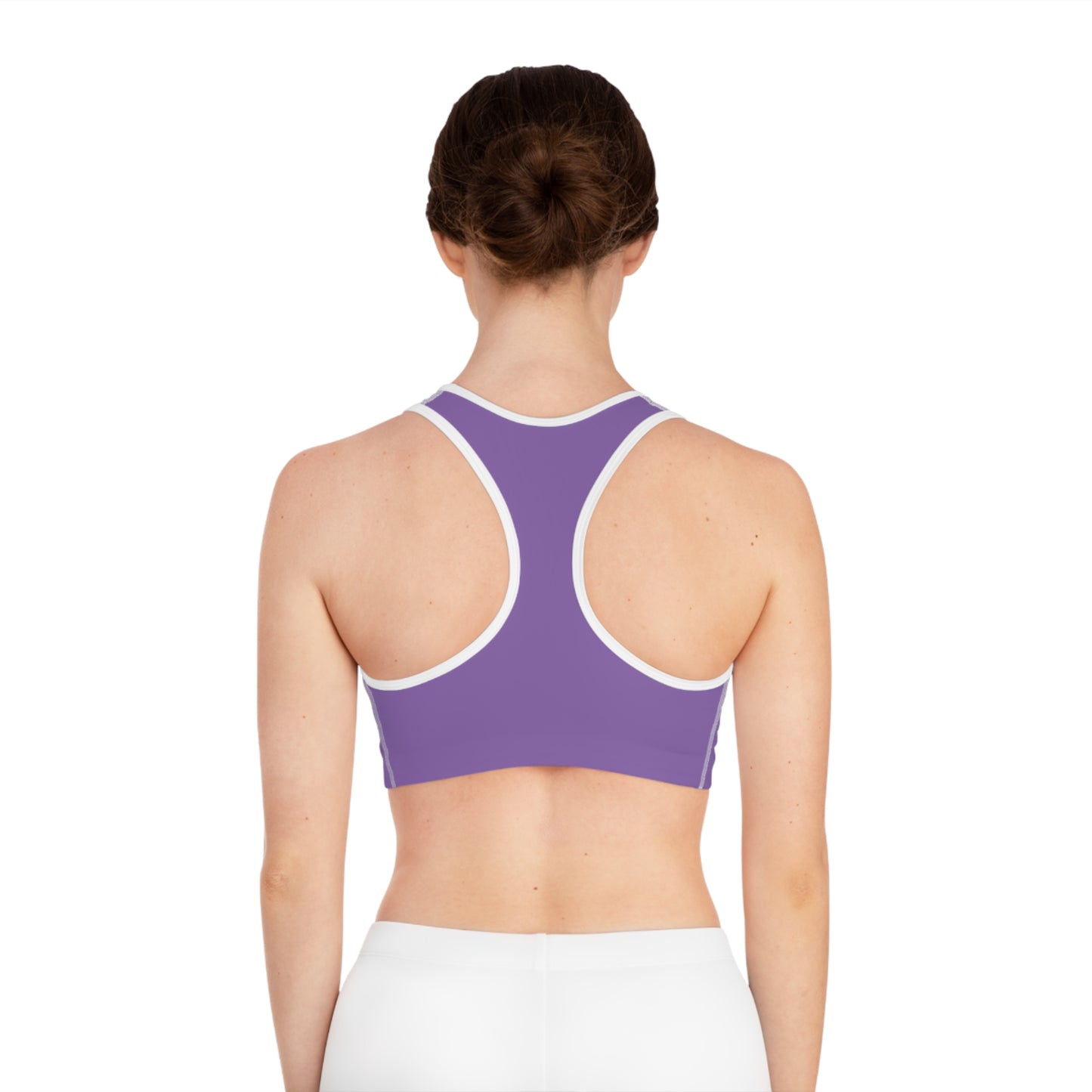 Stylish Purple Sports Bra for Active Lifestyle, Comfortable Workout Gear, Perfect for Yoga, Gym, Gifts for Fitness Enthusiasts