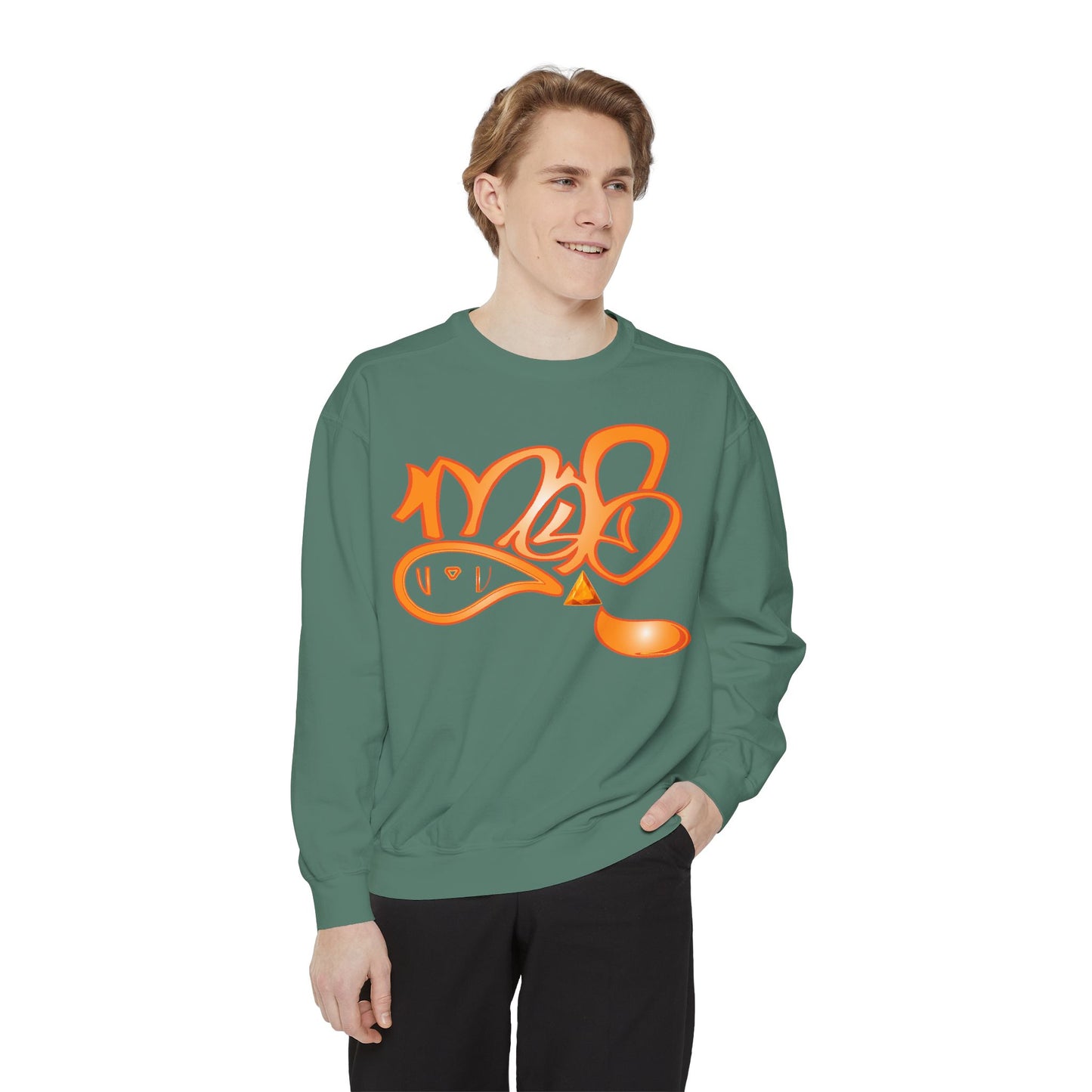 mofo fire gem logo sweatshirt