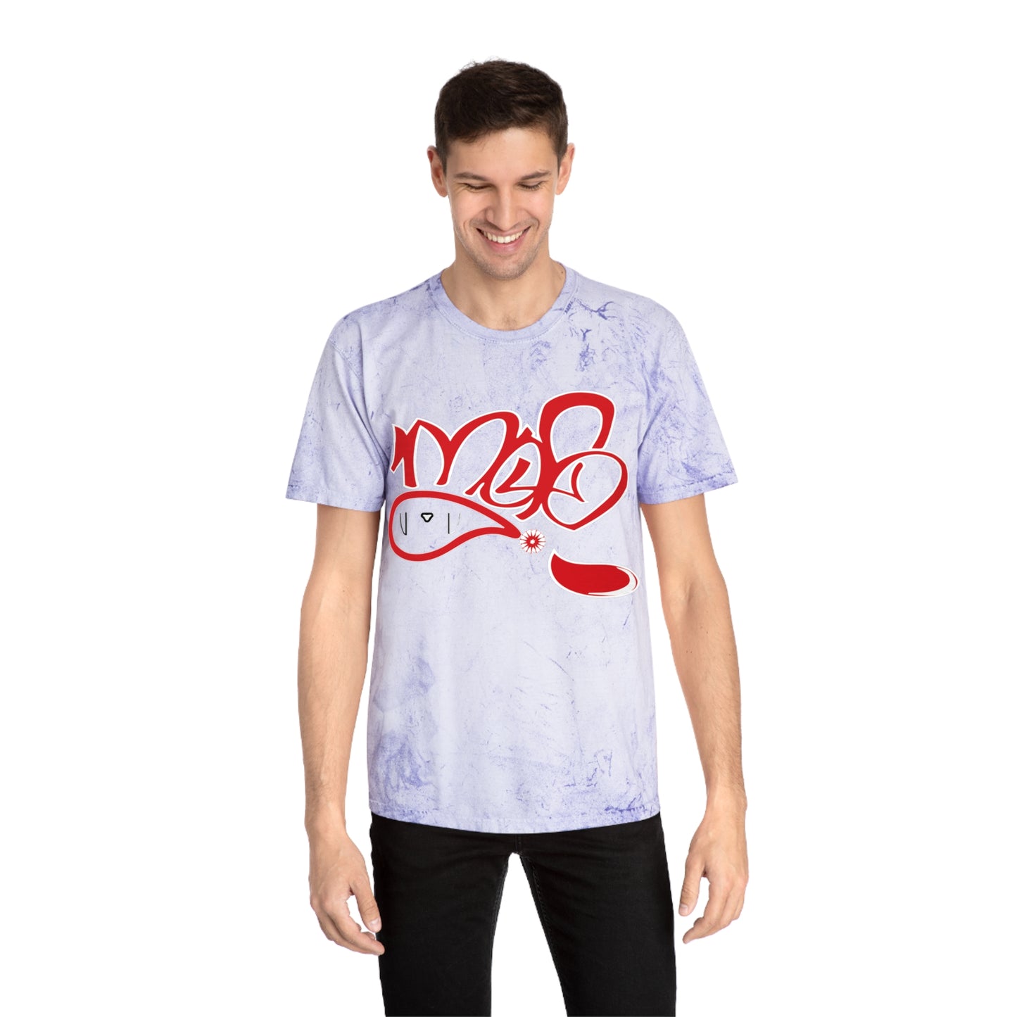 Colorful Graphic Tee, Streetwear Shirt, Artistic Unisex Apparel, Casual Summer Top, Trendy Festival Wear