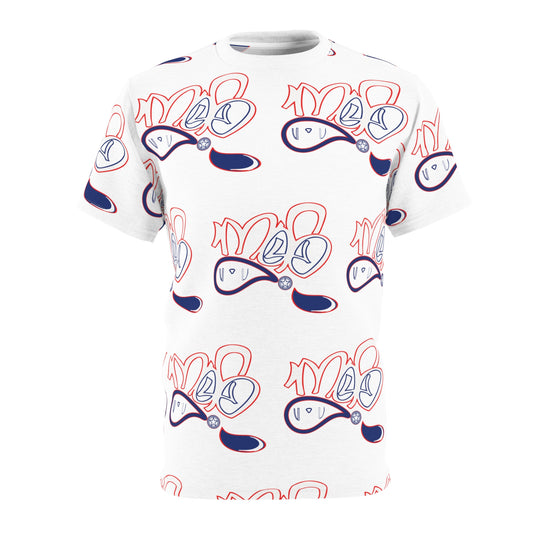 Colorful Fitness-Theme Unisex Cut & Sew Tee