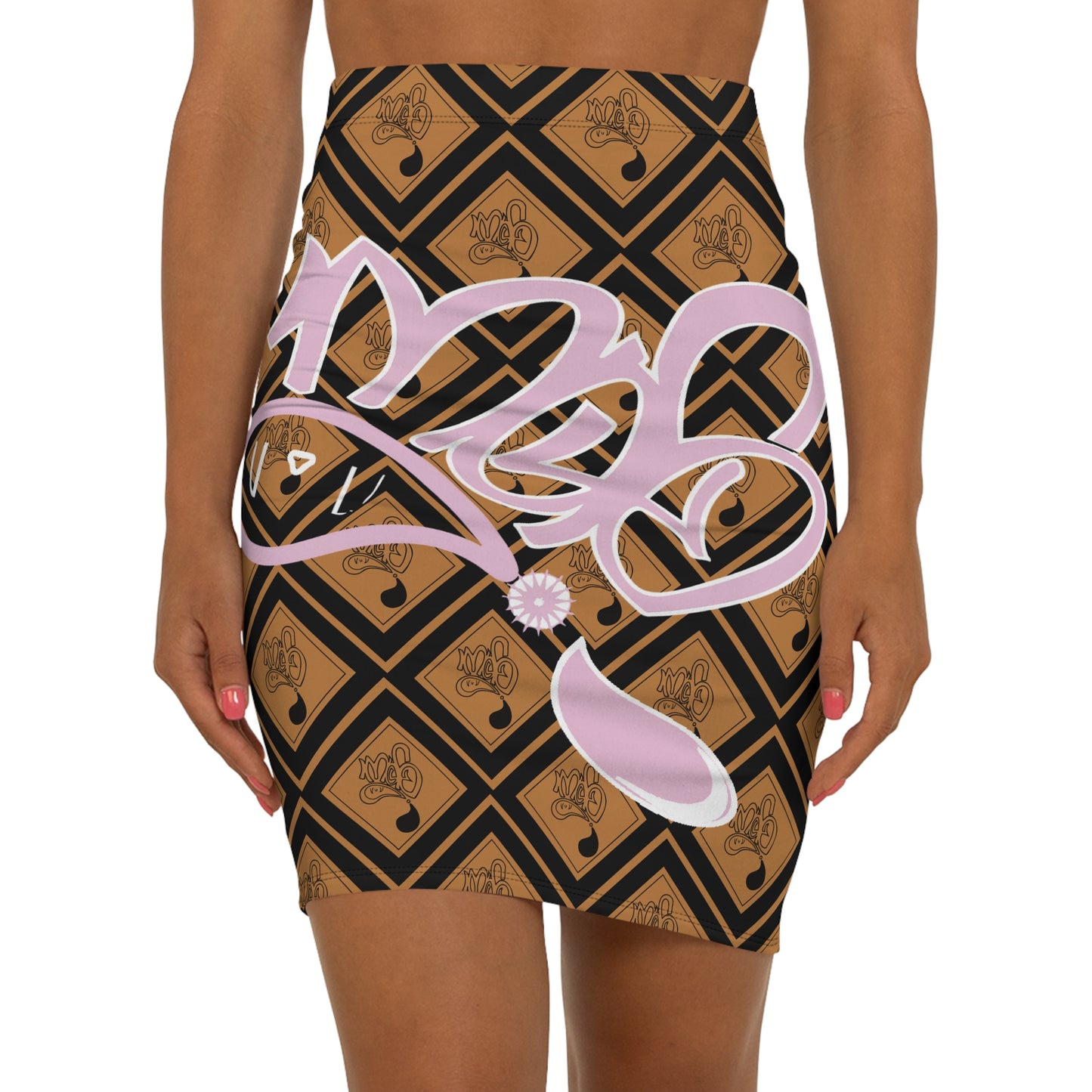 Stylish Women's Mid-Waist Pencil Skirt, Chic Fashion Skirt, Modern Outfit, Trendy Women’s Apparel, Summer Party Wear, Everyday Casual Style