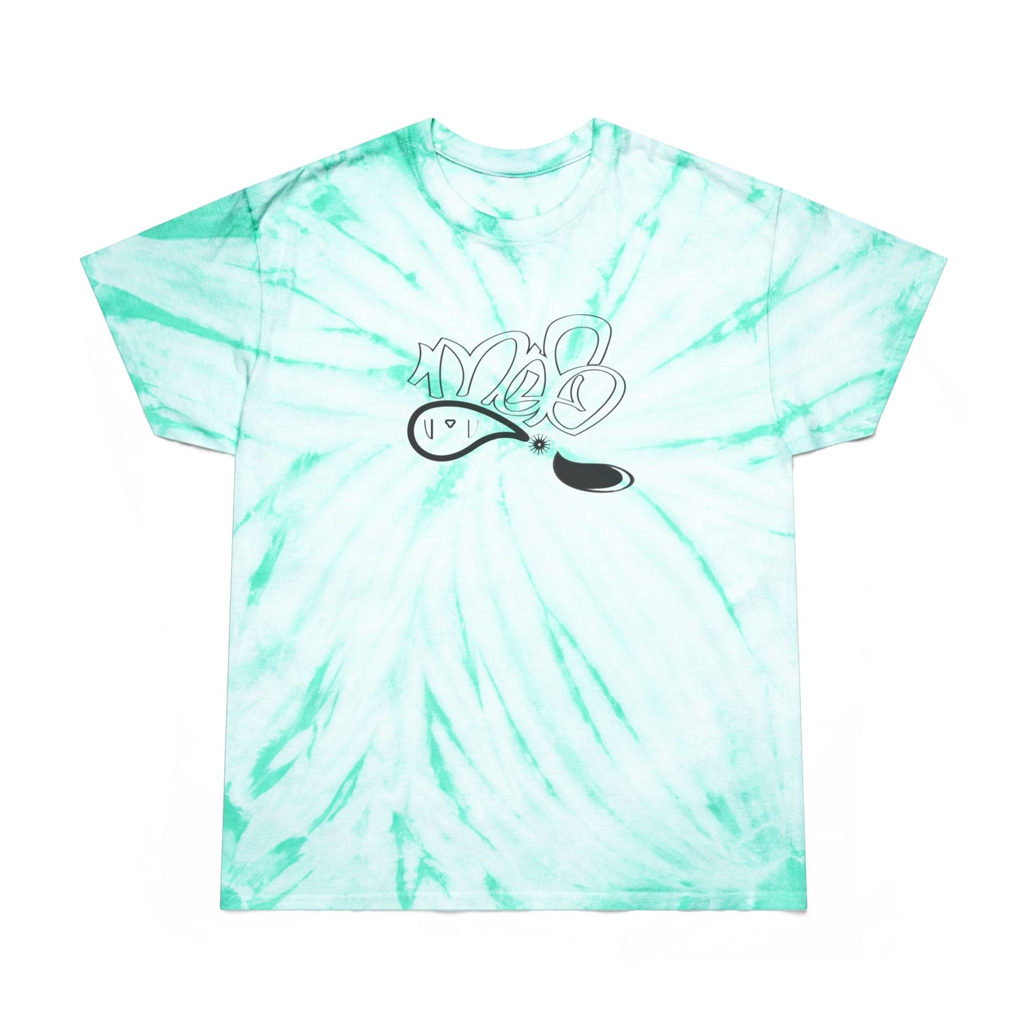 Bright Cyclone Tie-Dye Tee - Casual Chic, Summer Vibes, Gift for Friends, Music Festivals, Beach Outfits, Vintage Style