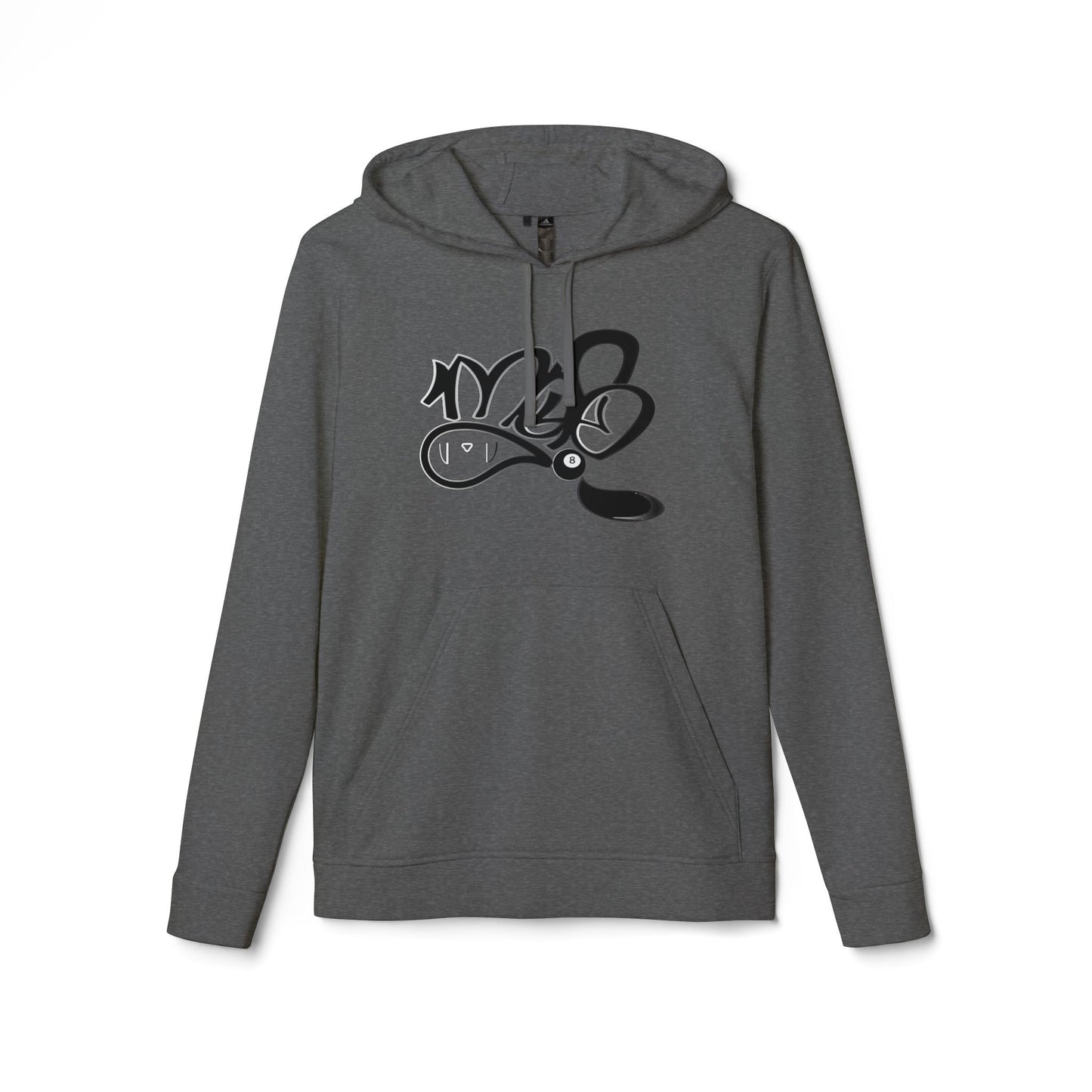 Unisex Fleece Hoodie with Bold Graphic Design