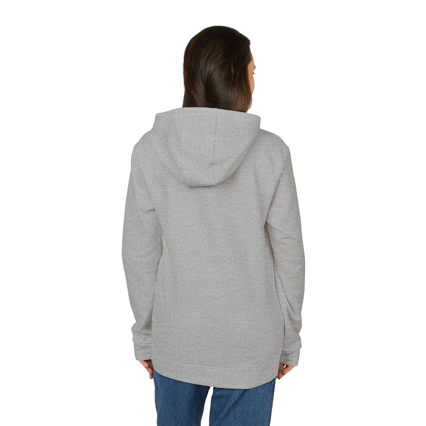 Unisex Fleece Hoodie with Eye-Catching Graphic Design