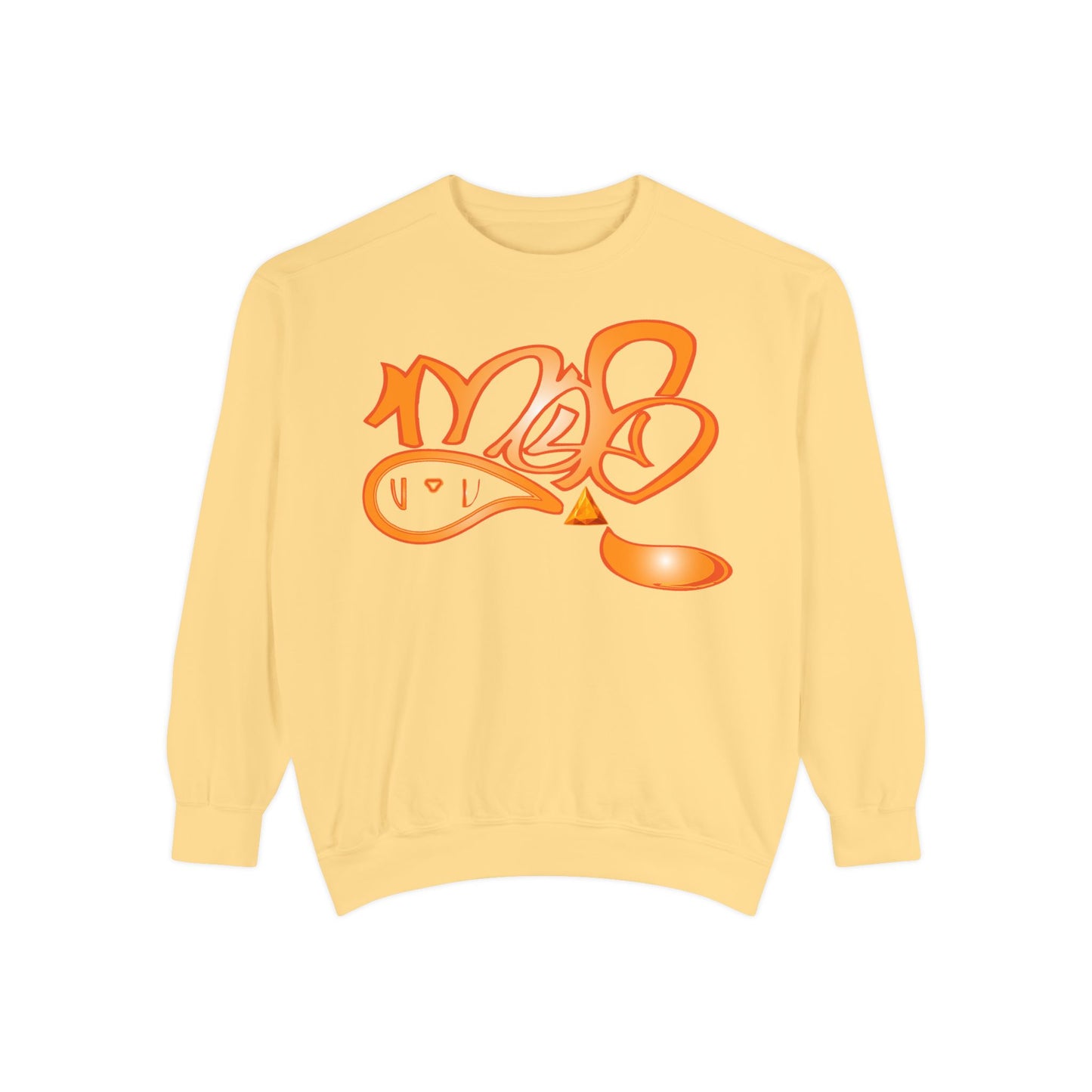 mofo fire gem logo sweatshirt