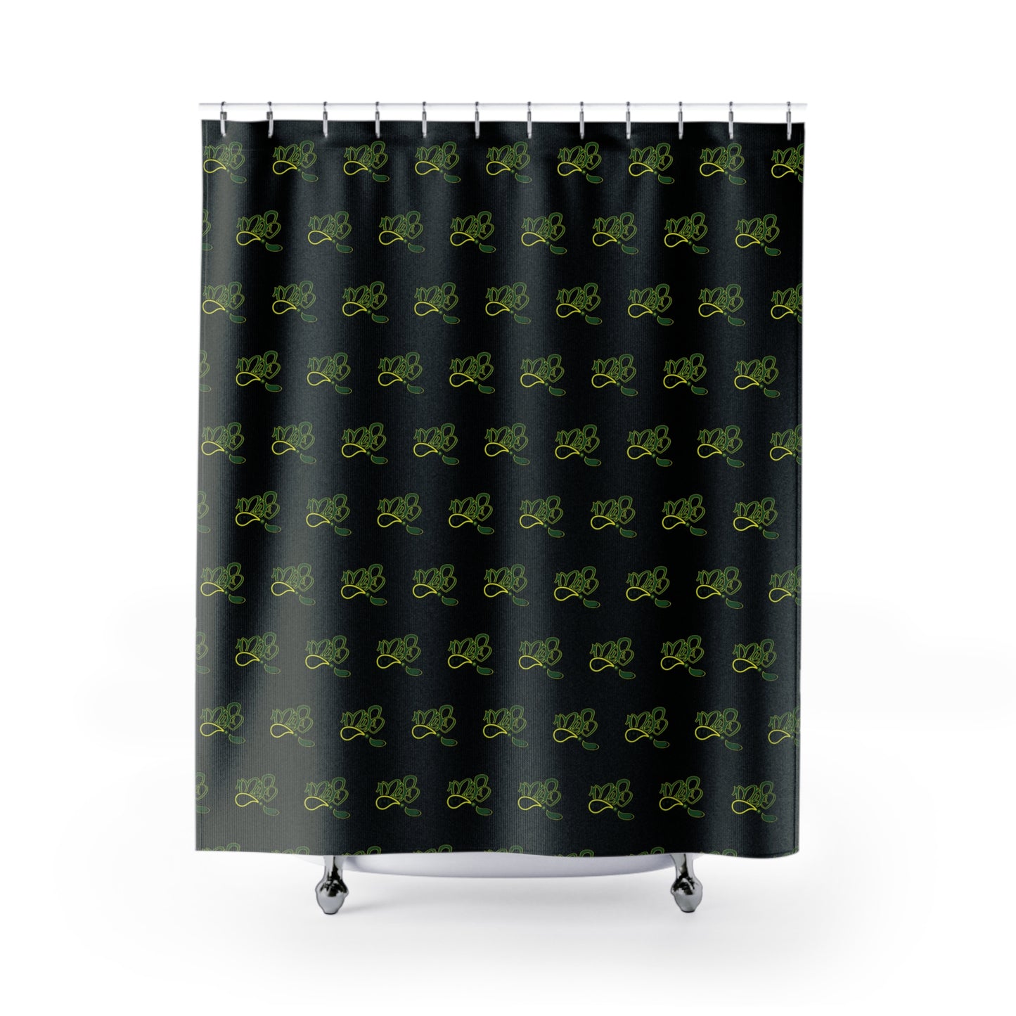 Elegant Botanical Shower Curtains with Floral Design, Modern Bathroom Decor, Gift for Housewarming, Eco-Friendly, Seasonal Style