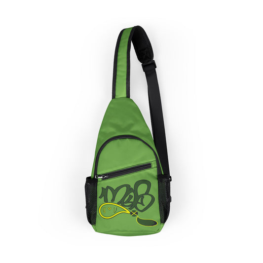 Stylish Graffiti Chest Bag for Active Lifestyles
