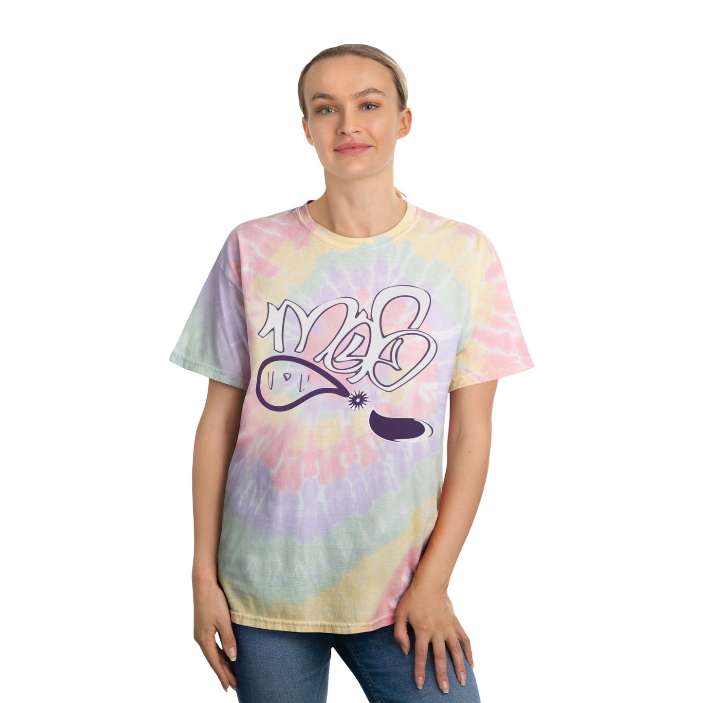 Spiral Tie-Dye Tee with Colorful Pastel Design, Casual Summer Shirt, Hippie Style T-Shirt, Relaxed Fit Tee, Festival Apparel, Gift for [...]