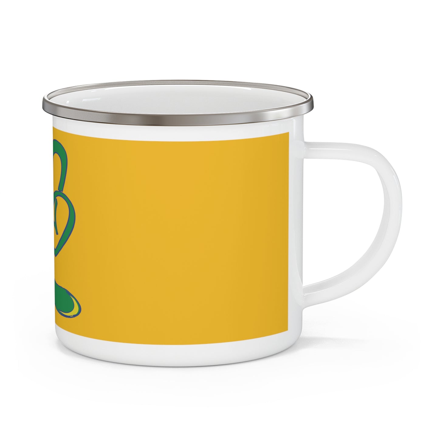 Enamel Camping Mug with Colorful Design, Perfect for Outdoor Adventures, Great Gift for Campers, Backpacker Coffee Cup, Eco-Friendly [...]