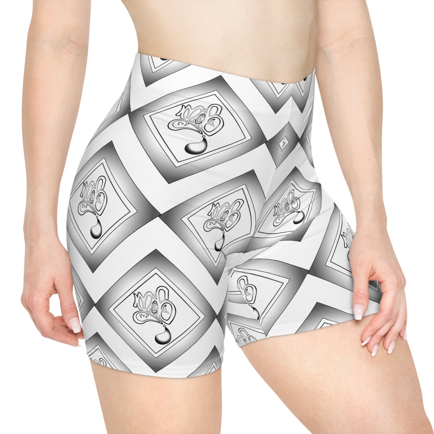 Stylish Women's Biker Shorts | Trendy Athletic Wear, Workout Gear, Activewear, Casual Outfits, Cycling Shorts