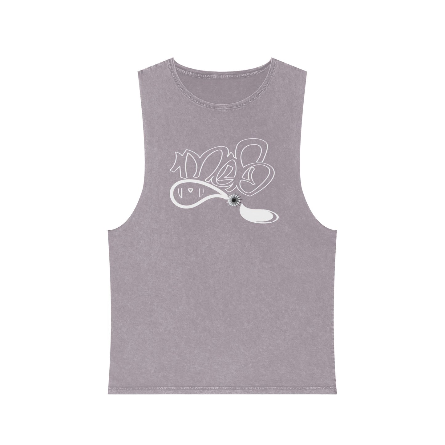 Unisex Stonewash Tank Top - Cool Streetwear Graphic Tee, Casual Summer Wear, Festival Attire, Trendy Gift for Him or Her