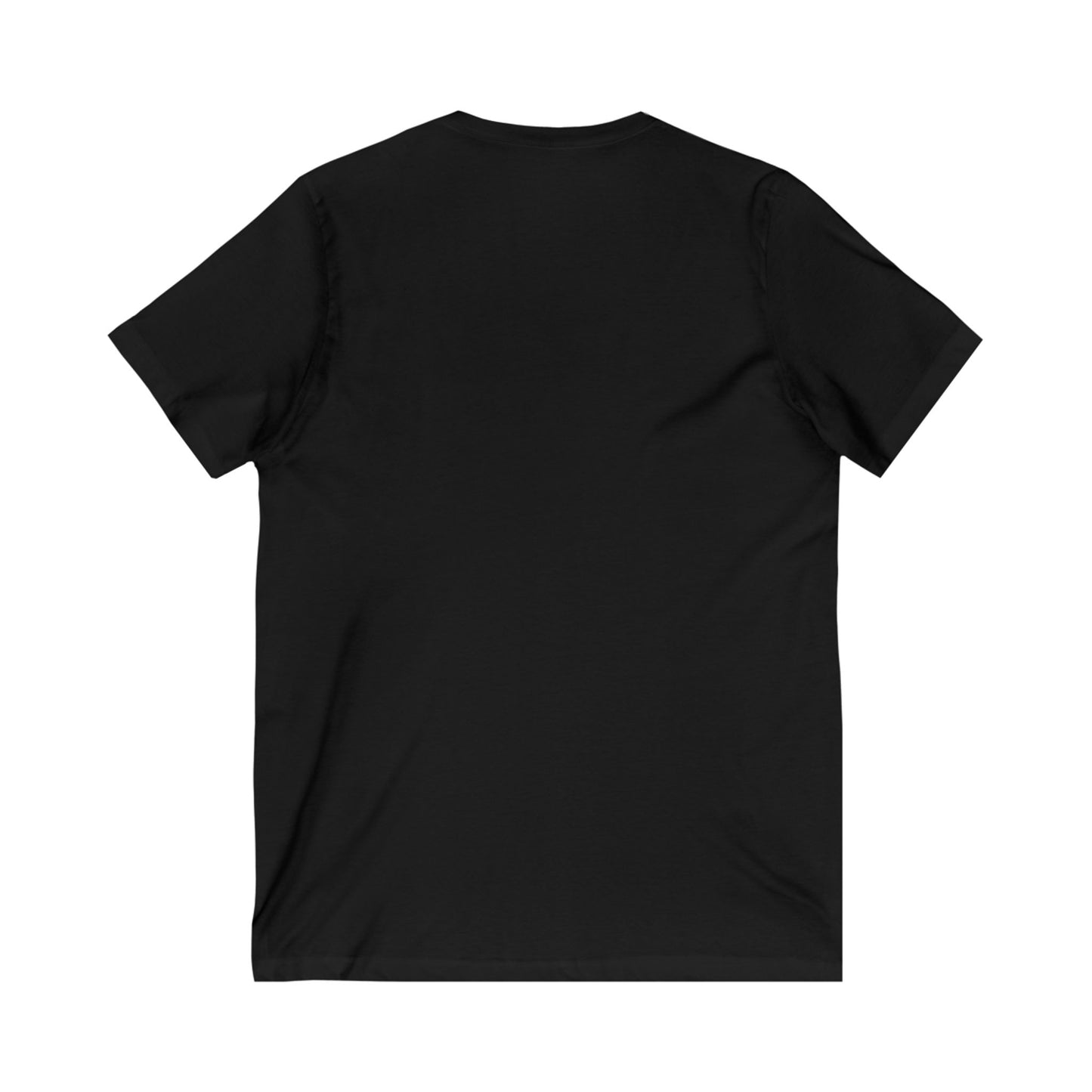 Unisex Jersey V-Neck Tee - Casual Comfort T-Shirt, Everyday Wear, Summer Fashion, Gift Idea, Relaxed Fit Top