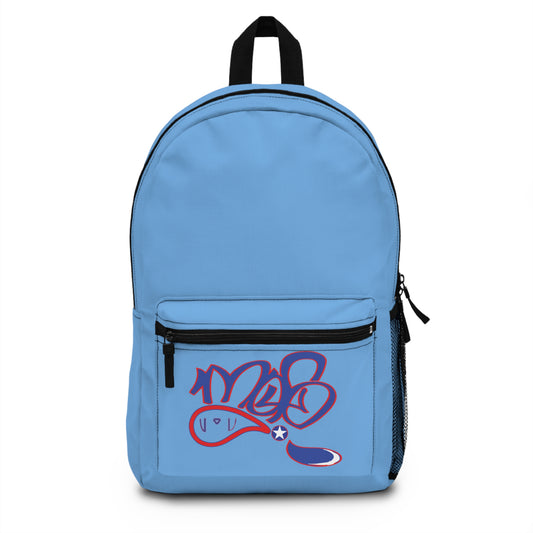 Cool Graffiti Backpack, Stylish School Bag, Casual Daypack, Art-Inspired Travel Bag, Unique Gift for Students