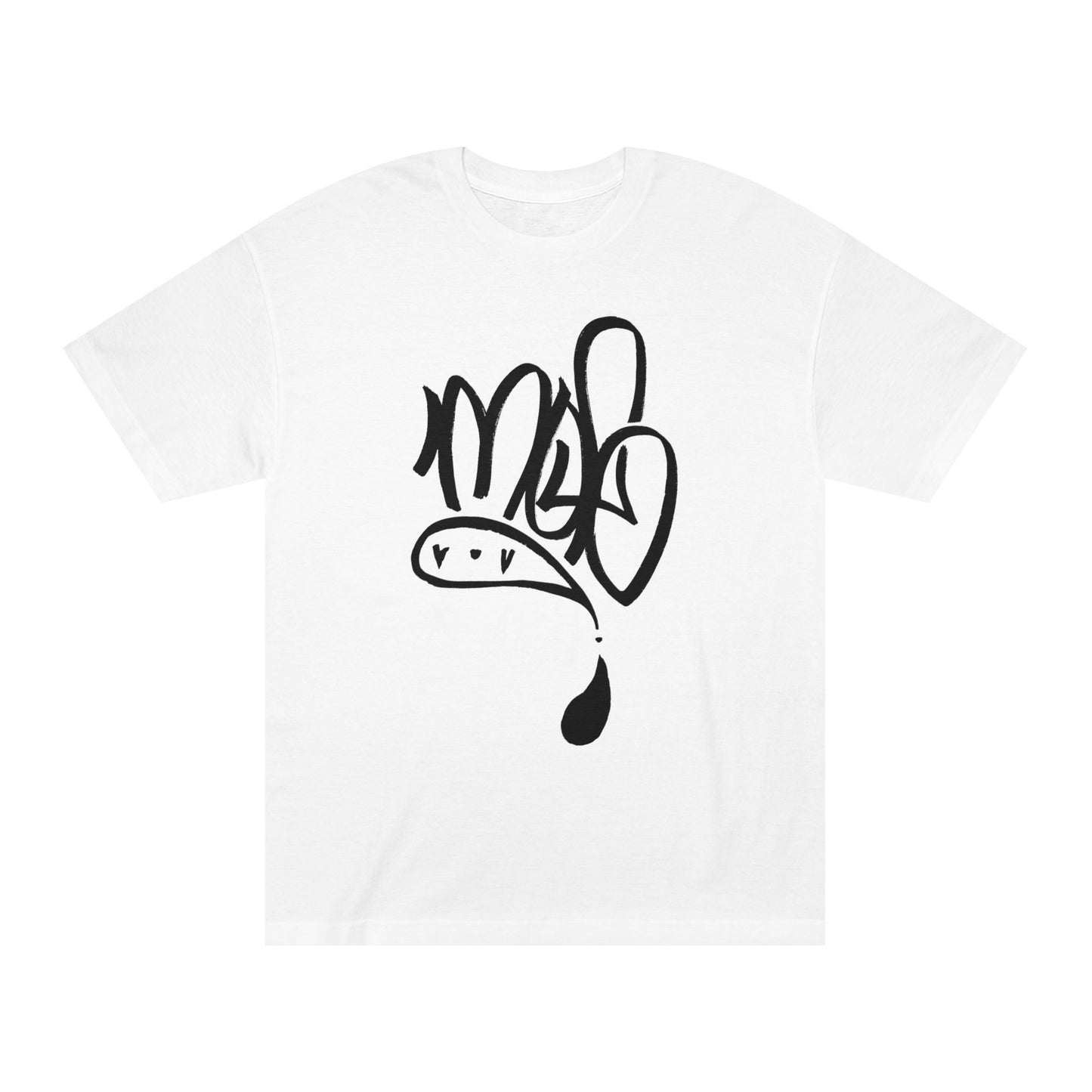 Mofo logo white unisex t-shirts