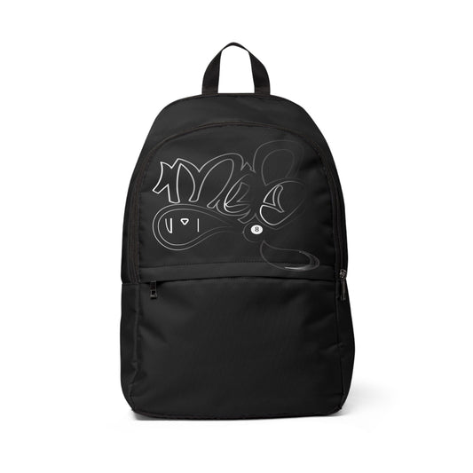 Stylish Unisex Fabric Backpack - Trendy School Bag, Durable Travel Backpack, Unique Design, Great for Gifting