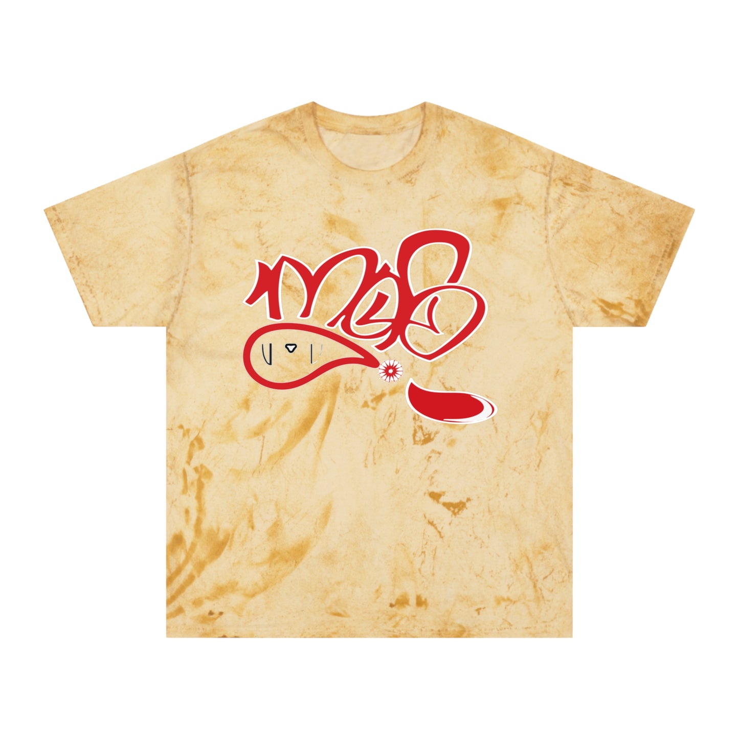 Colorful Graphic Tee, Streetwear Shirt, Artistic Unisex Apparel, Casual Summer Top, Trendy Festival Wear