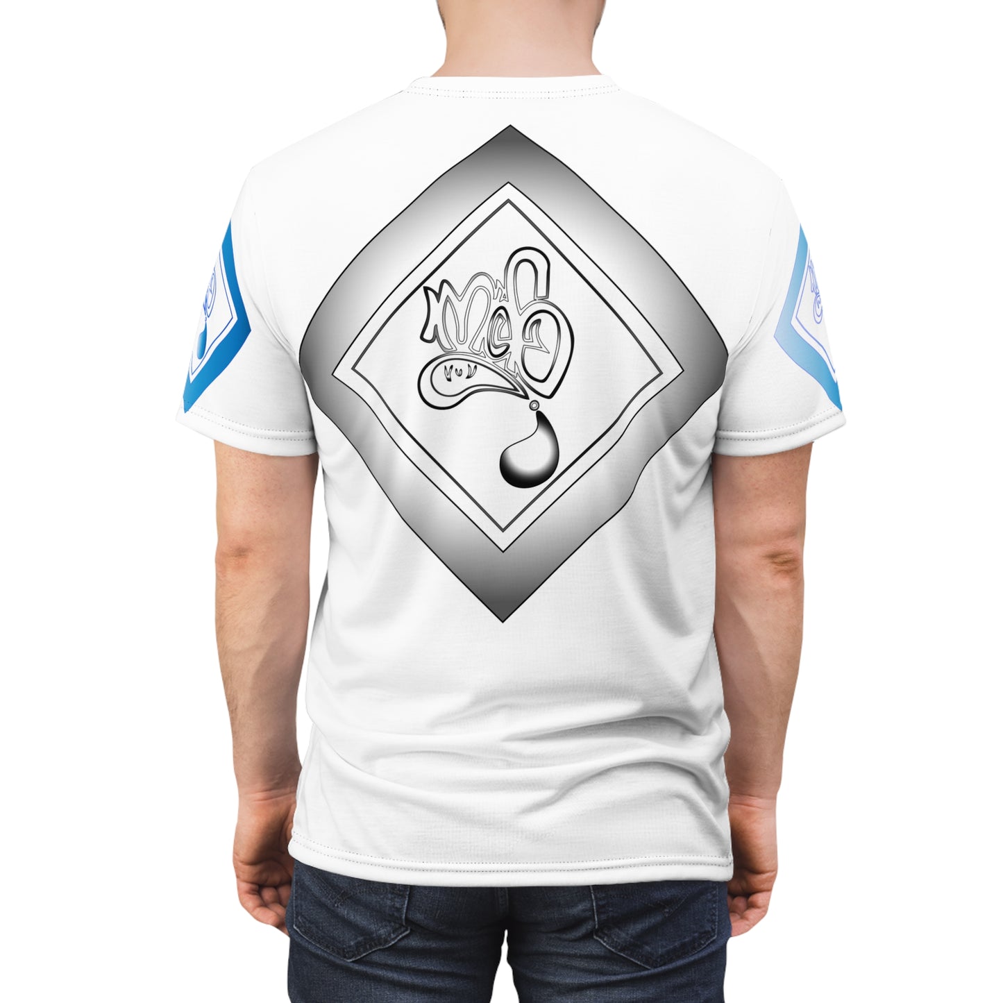 mofo Benjamin Franklin logo diamond combo white