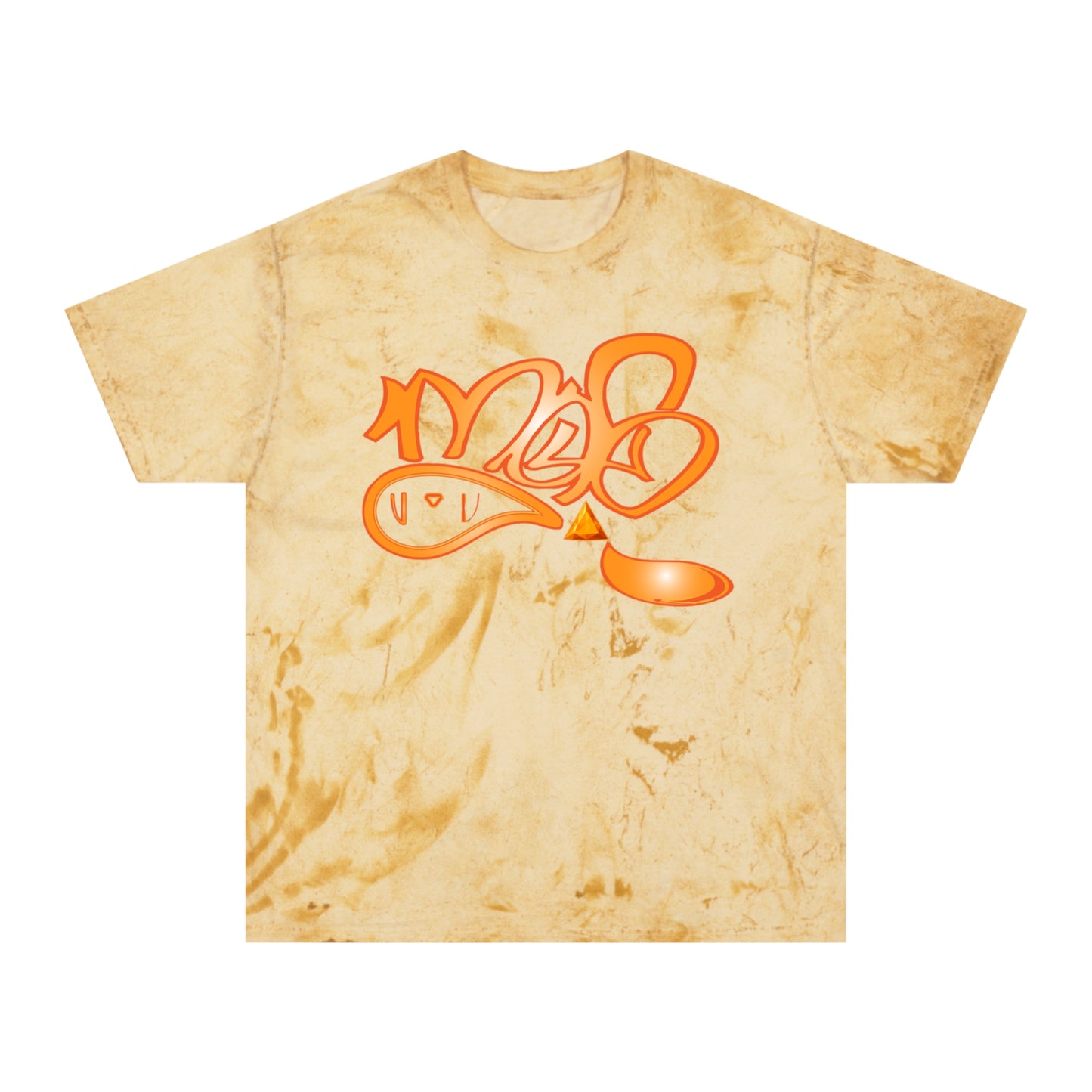 color blast unisex mofo fire gem logo