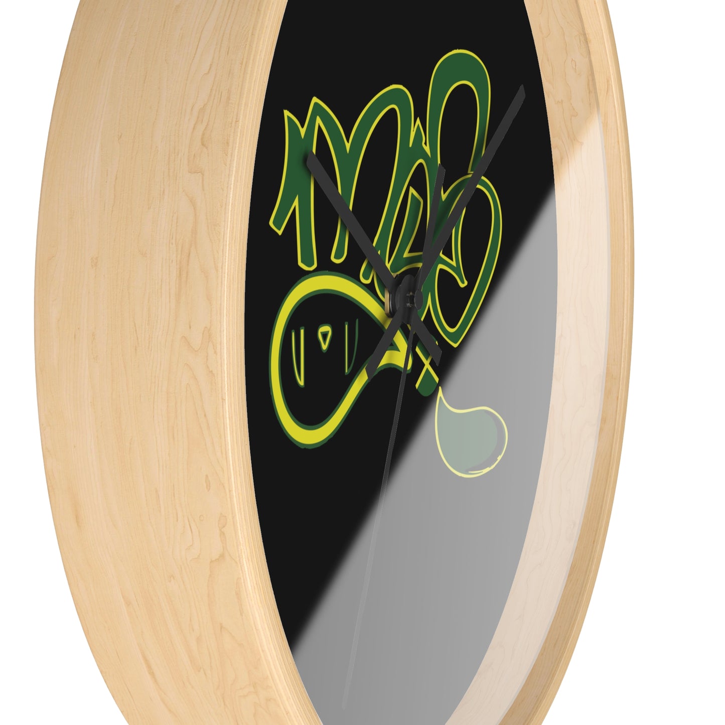 Urban Graffiti Wall Clock, Modern Home Decor, Gift for Hip-Hop Lovers, Unique Timepiece, Art for Living Room
