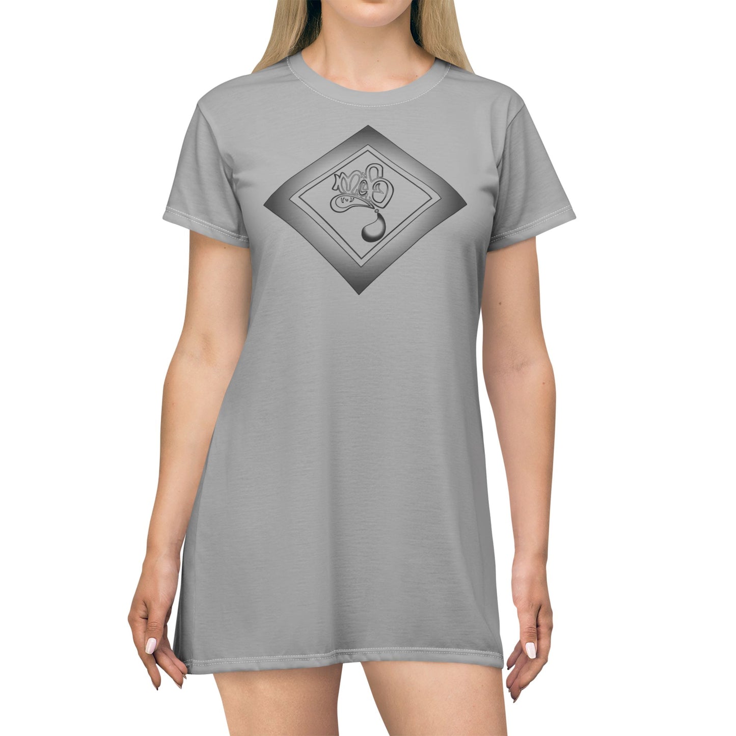 Chic Graphic T-Shirt Dress with Unique Design, Casual Summer Dress, Stylish Loungewear, Perfect Gift for Birthdays and Holidays, [...]
