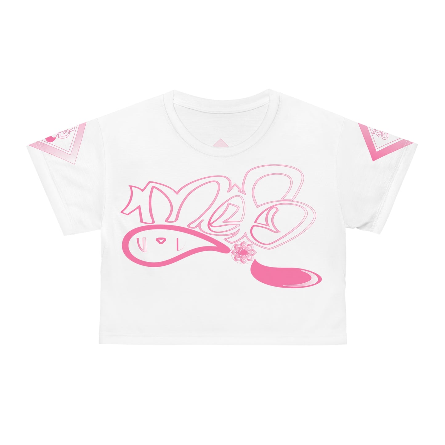 mofo mandala diamond combo crop tee