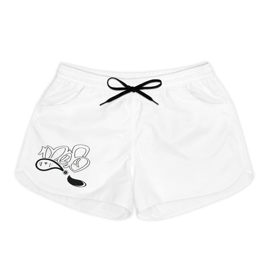 Women's Casual Shorts with Playful Design - Perfect for Summer, Beach Days, Relaxation, Gifts, Everyday Wear