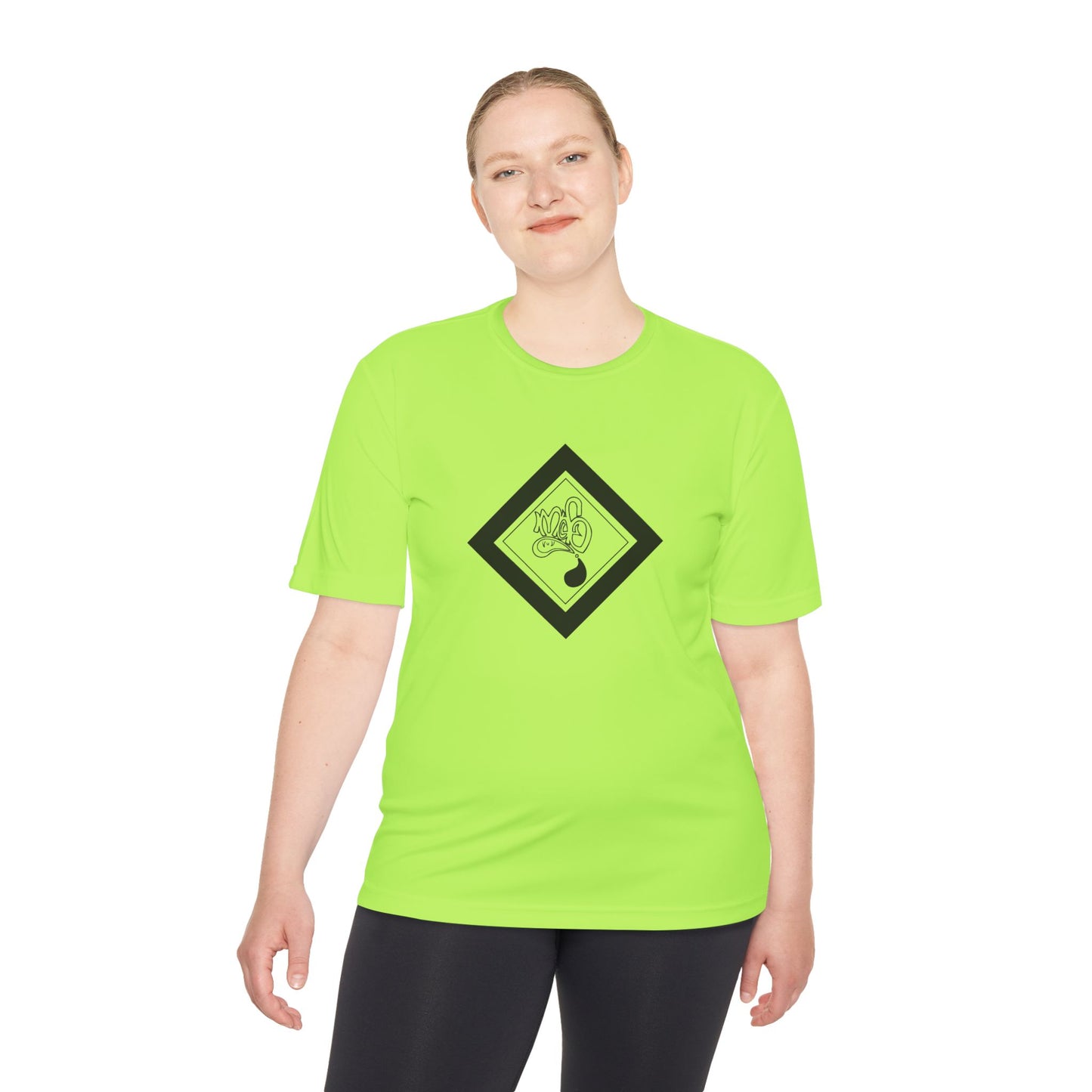 Unisex Moisture Wicking Tee with Unique Graphic, Activewear, Gym Shirt, Fitness Gift, Casual Style, Summer Essential