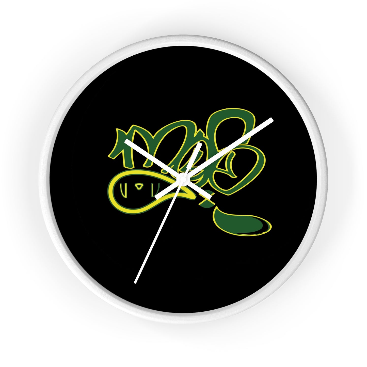 Urban Graffiti Wall Clock, Modern Home Decor, Gift for Hip-Hop Lovers, Unique Timepiece, Art for Living Room