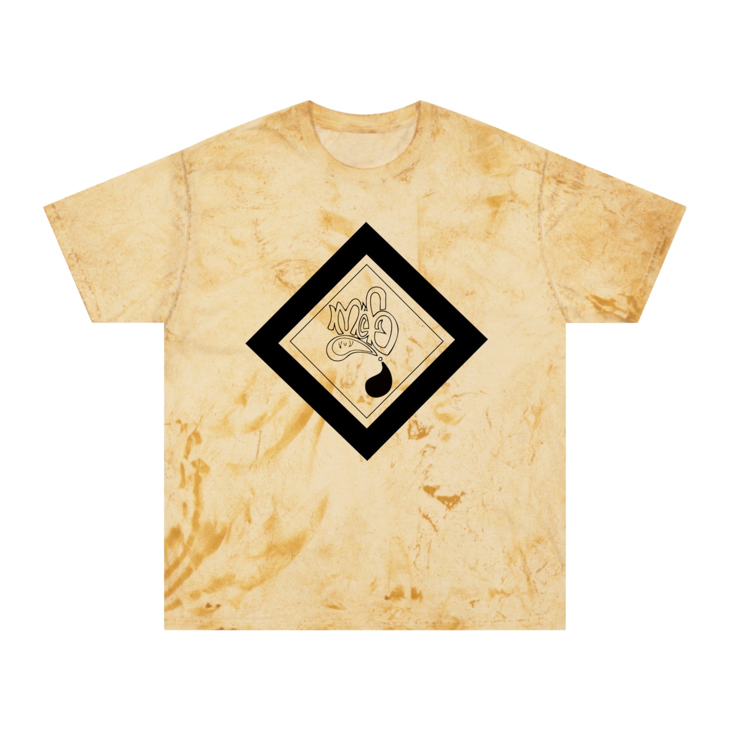 Color Blast unisex diamond mofo logo black