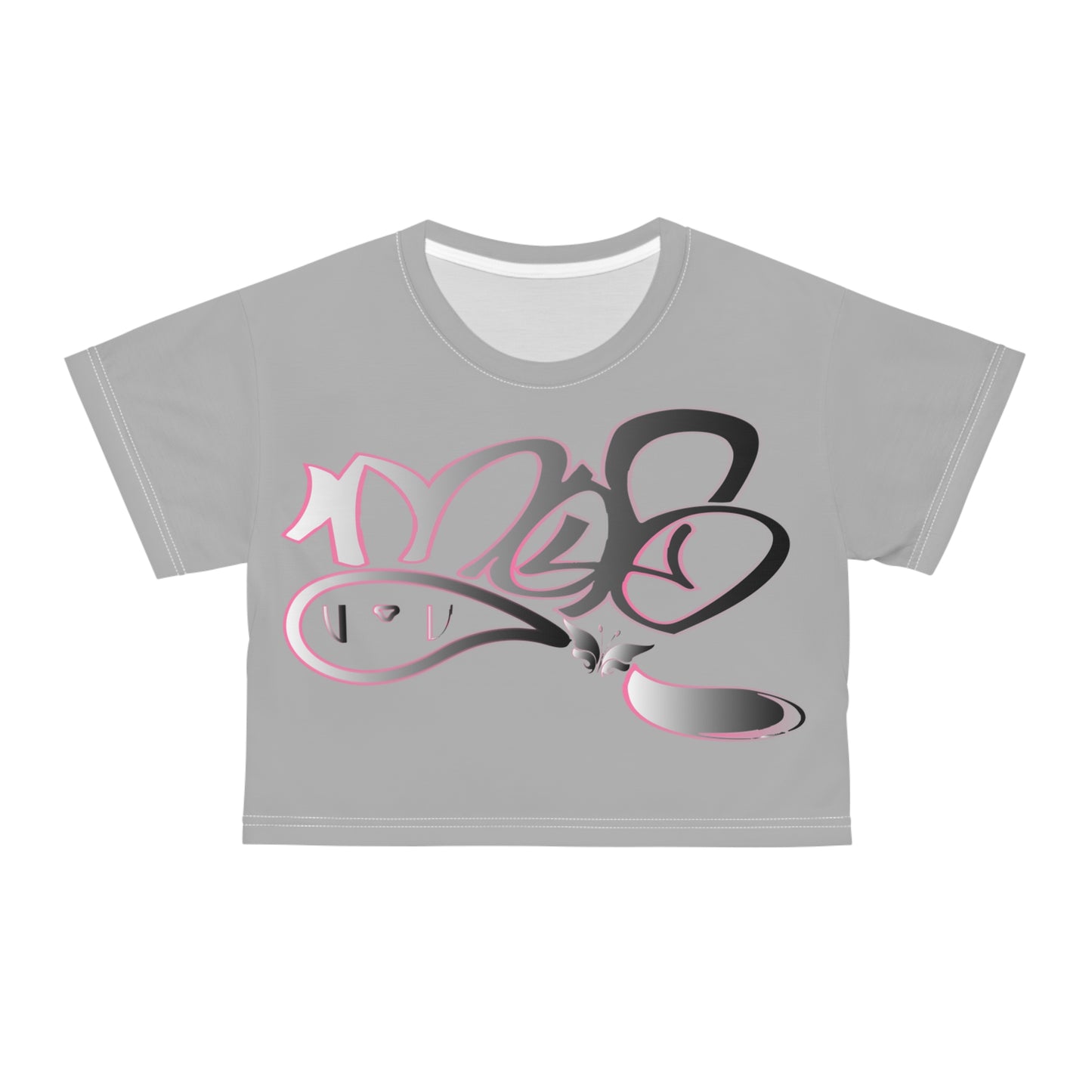 Stylish Graphic Crop Tee for Trendy Fashion Lovers