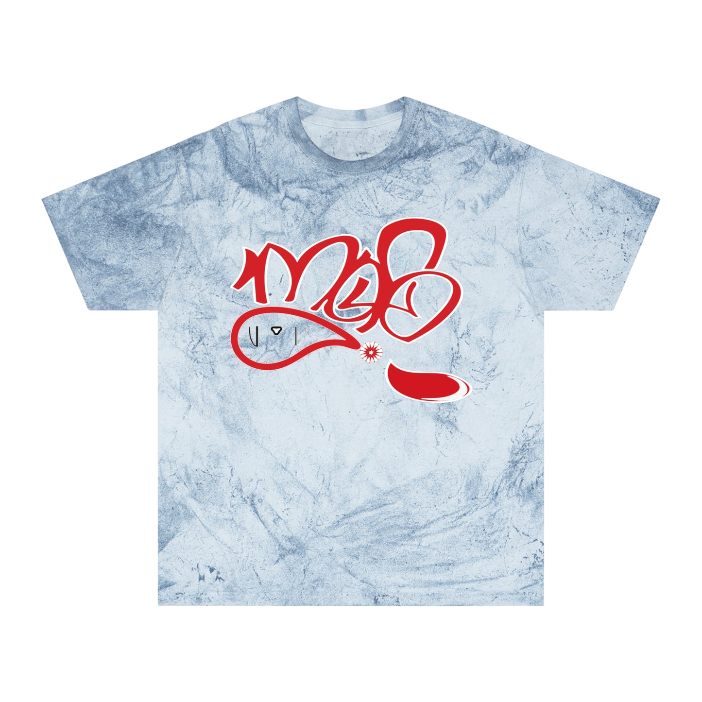 Colorful Graphic Tee, Streetwear Shirt, Artistic Unisex Apparel, Casual Summer Top, Trendy Festival Wear