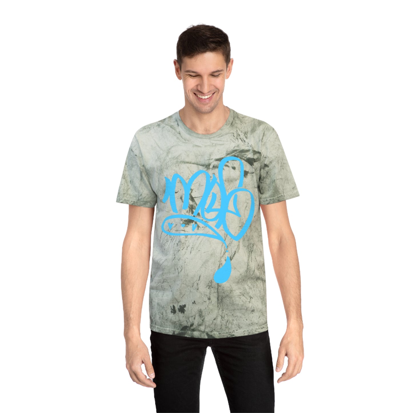 Color Blast unisex mofo logo blue
