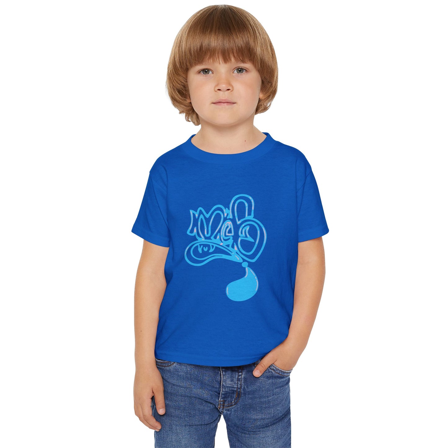 Hip Kids' Graffiti Toddler T-shirt, Stylish Toddler Tee, Cool Kids Apparel, Unique Children's T-shirt, Fun Gift for Kids