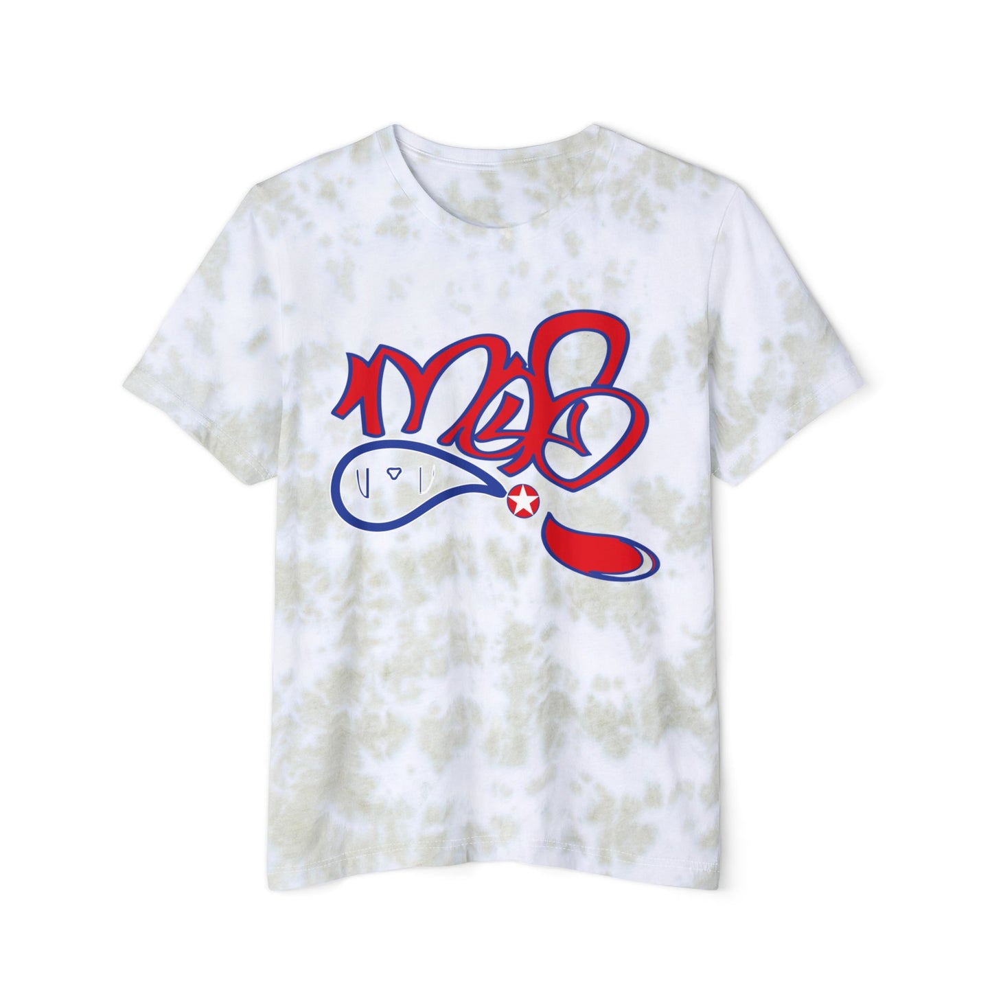 Unisex Tie-Dye Streetwear T-Shirt, Trendy Graphic Tee, Casual Summer Wear, Festival Outfits, Gift for Friends