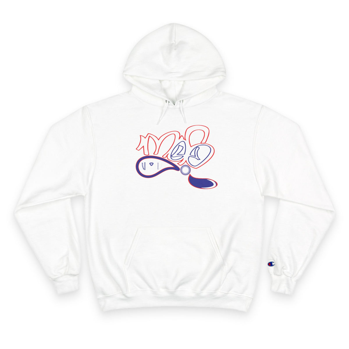 Champion Hoodie with USA mofo logo