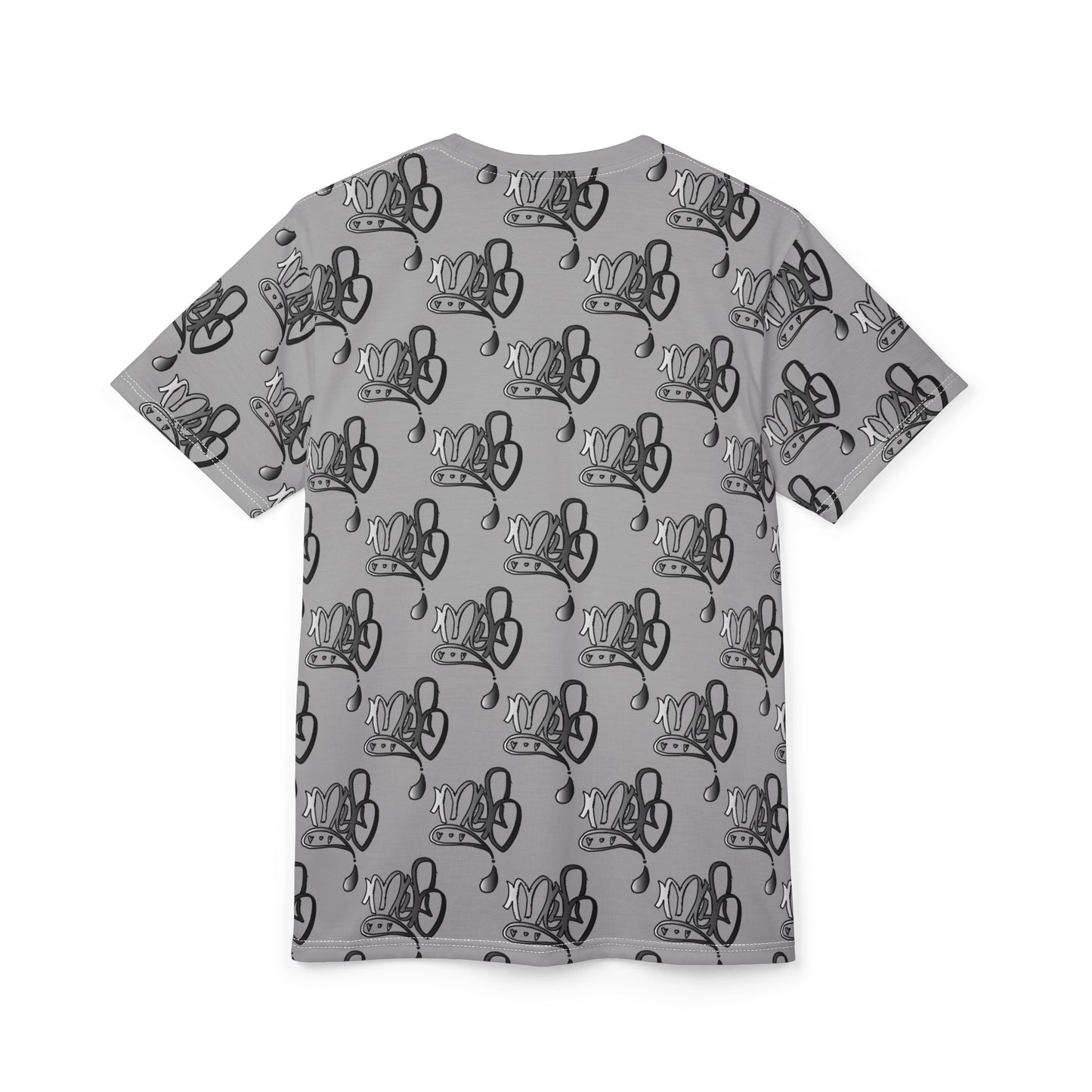 mofomindofosiris aop logo drip silver light grey