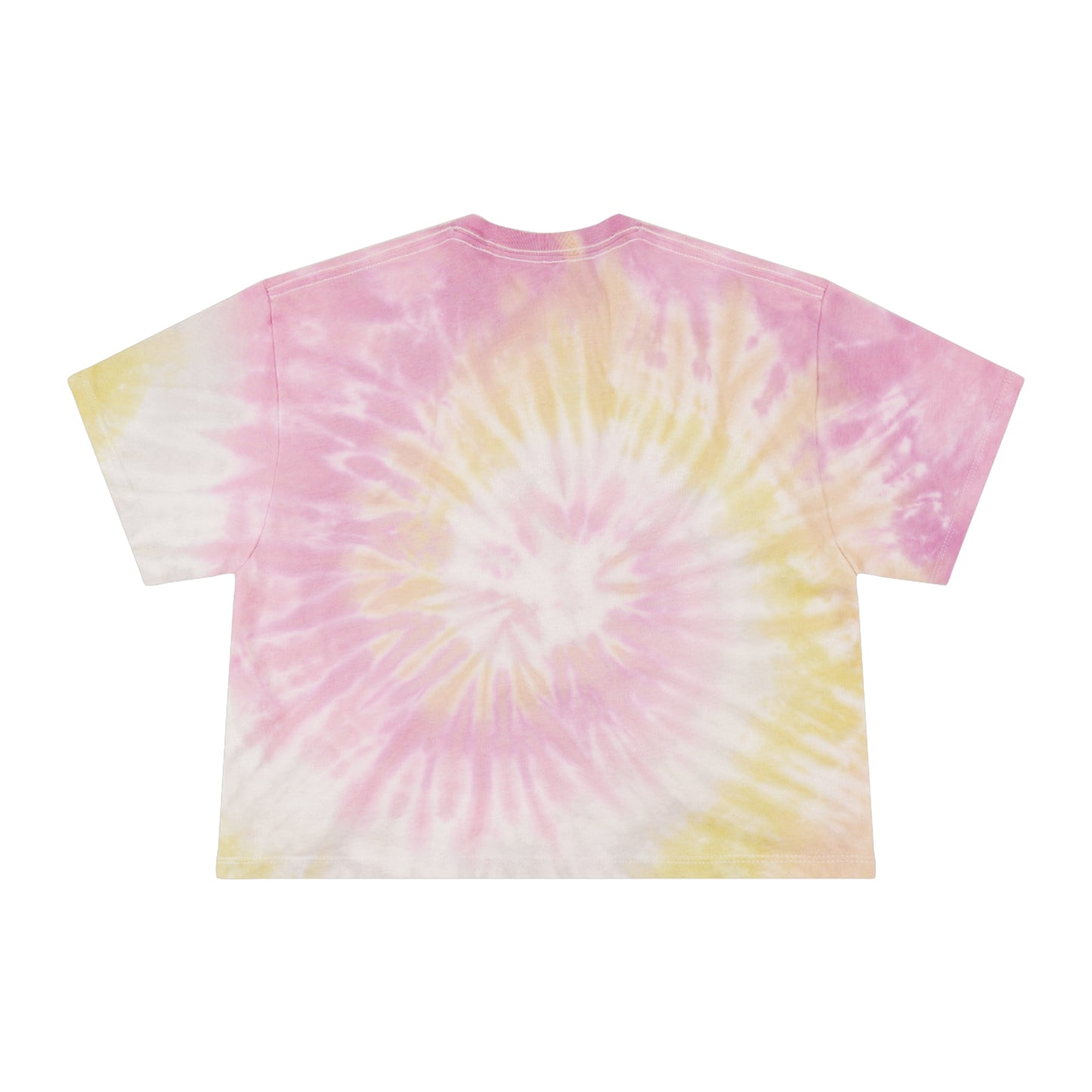Women's Tie-Dye Crop Tee - Chic Summer Style, Boho Vibe, Casual Weekend Wear, Festival Fashion, Vacation Essential