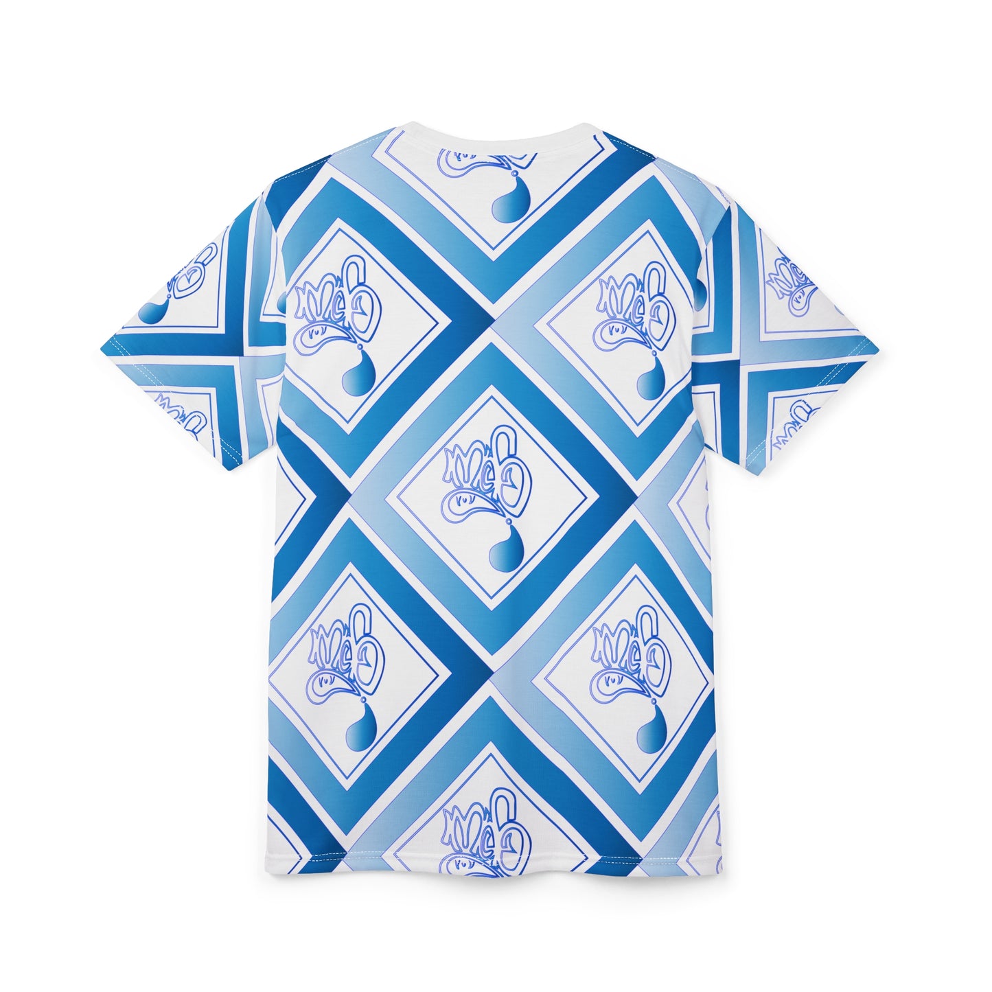 Stylish AOP Unisex Tee in Blue Diamond Pattern - Perfect for Casual Outings, Gifts, Birthdays, Festivals, or Everyday Wear, Unique [...]