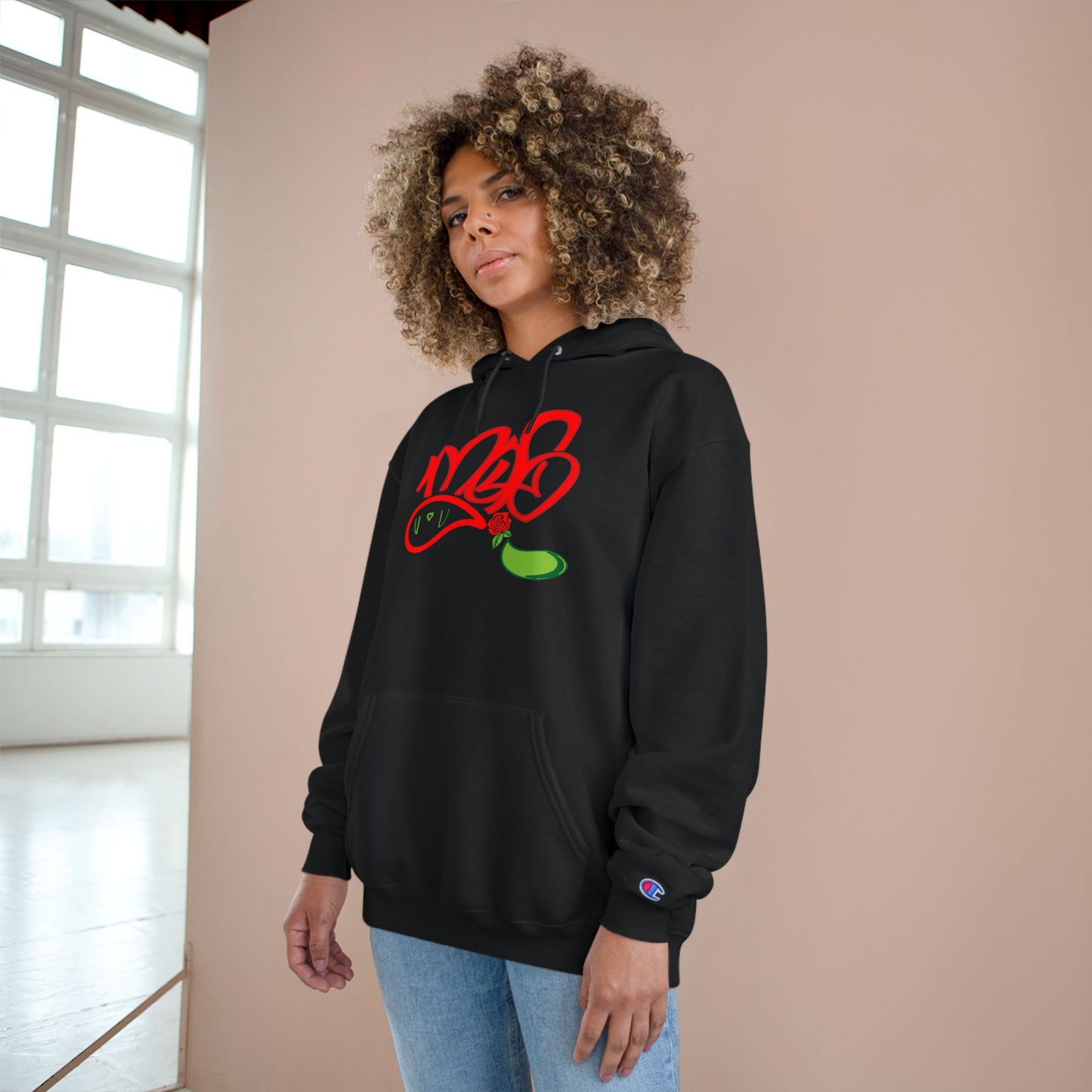 Copy of Street Style Champion Hoodie, Cool Graphic Sweatshirt, Trendy Pullover for Casual Outfits, Perfect Gift for Every Occasion