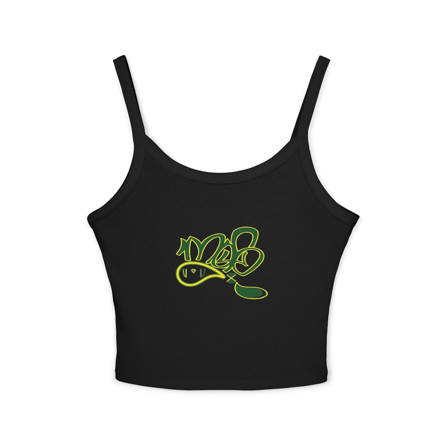 Trendy Women's Spaghetti Strap Tank Top, Casual Wear, Summer Fashion, Comfortable Outing Top, Festival Apparel, Everyday Style