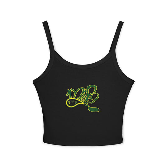 Trendy Women's Spaghetti Strap Tank Top, Casual Wear, Summer Fashion, Comfortable Outing Top, Festival Apparel, Everyday Style