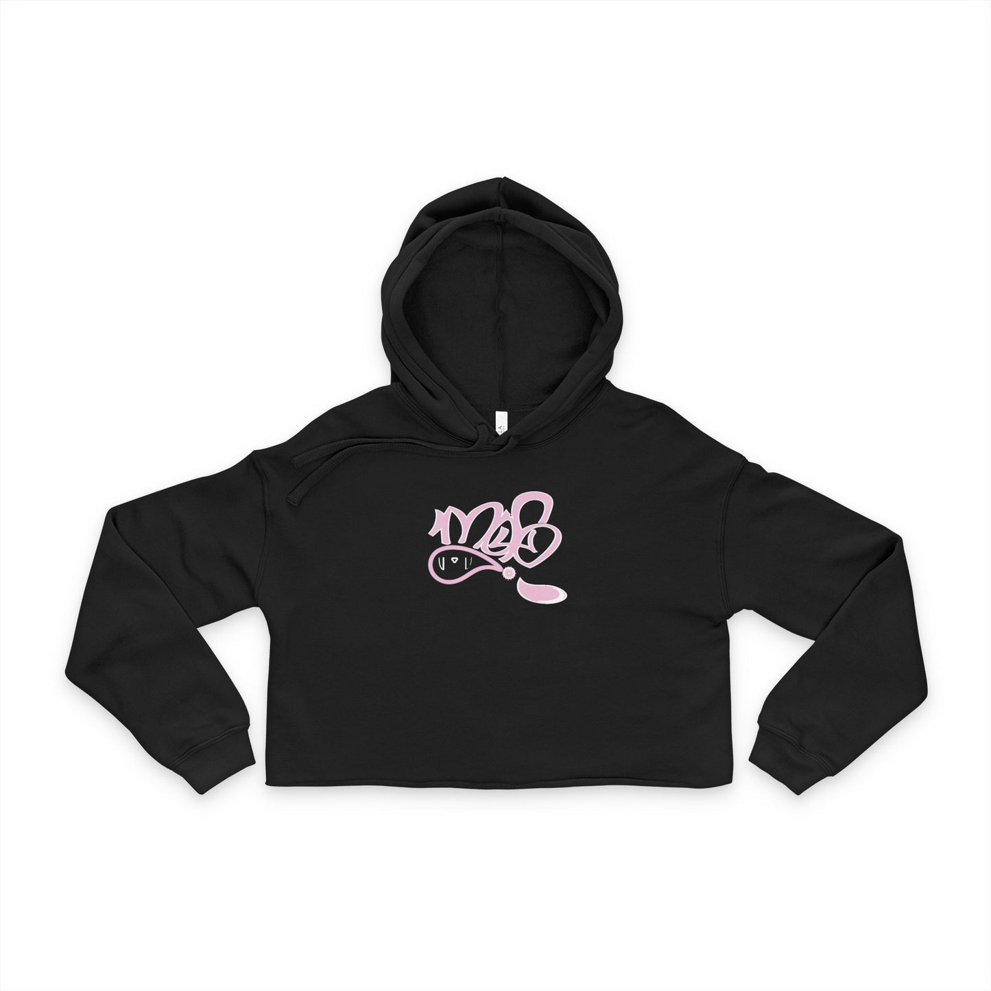 Trendy Women's Cropped Hoodie with Unique Design, Chill Vibe, Fashionable Streetwear, Perfect for Casual Outings, Gift Idea