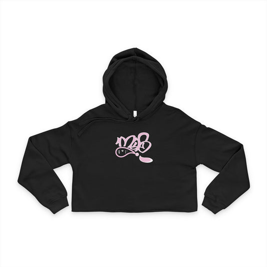 Trendy Women's Cropped Hoodie with Unique Design, Chill Vibe, Fashionable Streetwear, Perfect for Casual Outings, Gift Idea