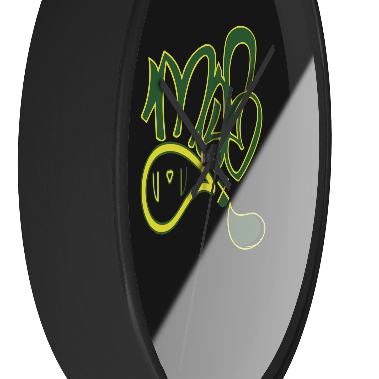 Urban Graffiti Wall Clock, Modern Home Decor, Gift for Hip-Hop Lovers, Unique Timepiece, Art for Living Room