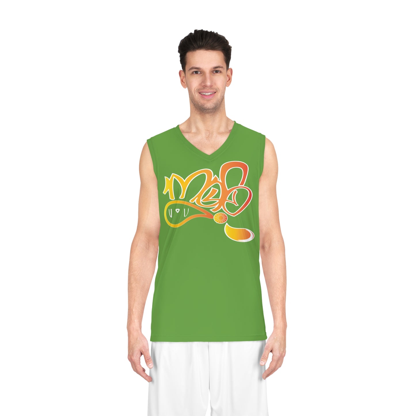 Vibrant Basketball Jersey | Sporty AOP Design, Game Day Apparel, Activewear Gift, Basketball Fan Gear, Summer Sports Top