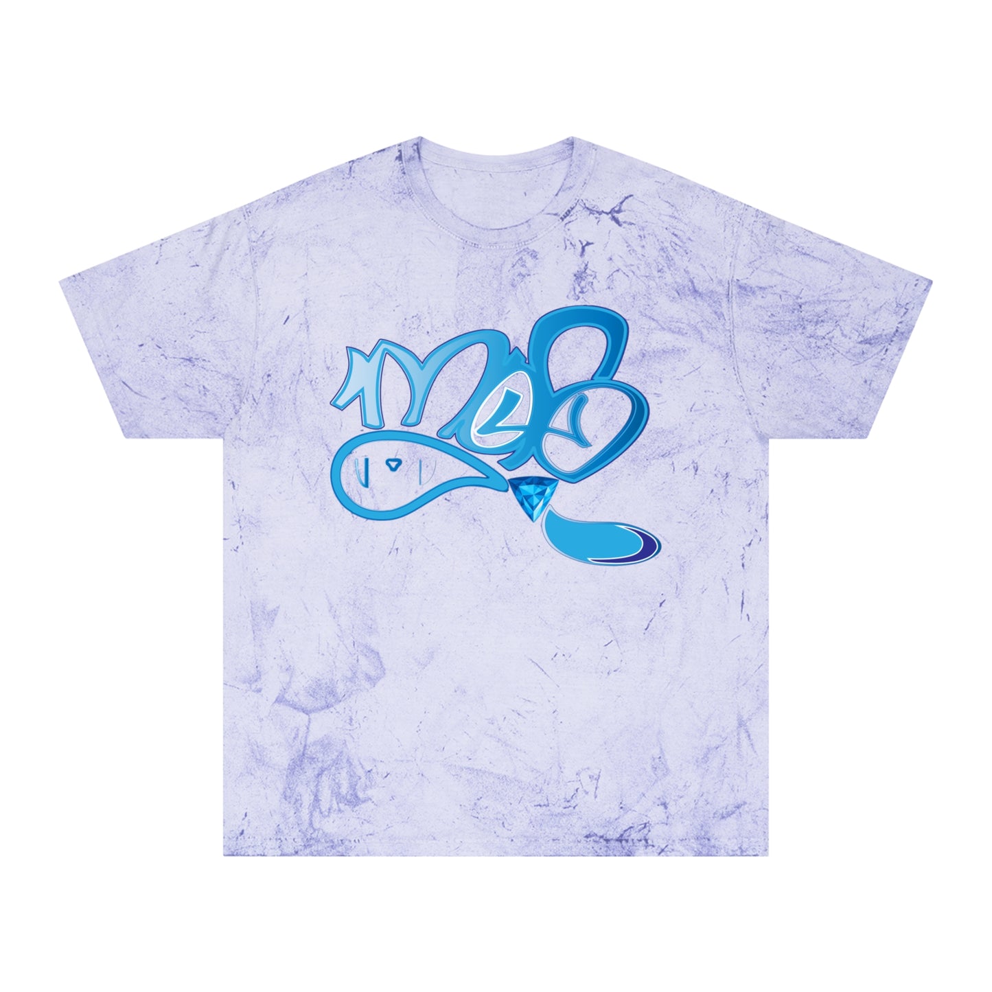color blast unisex mofo water gem logo