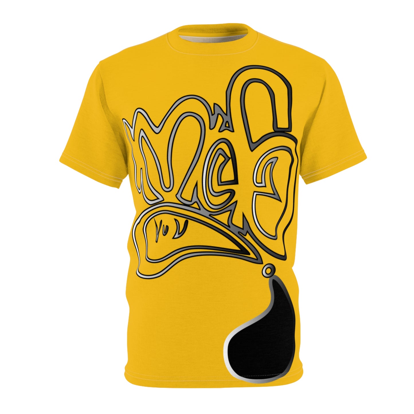 mofo logo aop front smoke yellow
