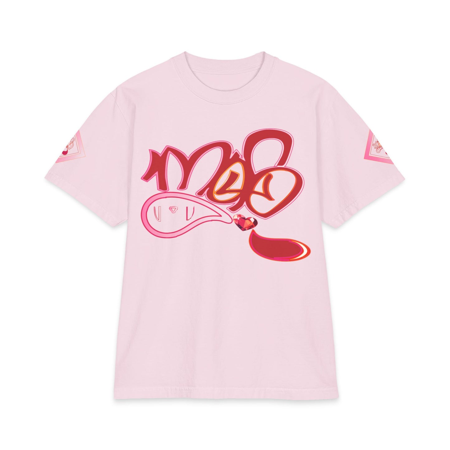 mofo heart gem logo diamond combo