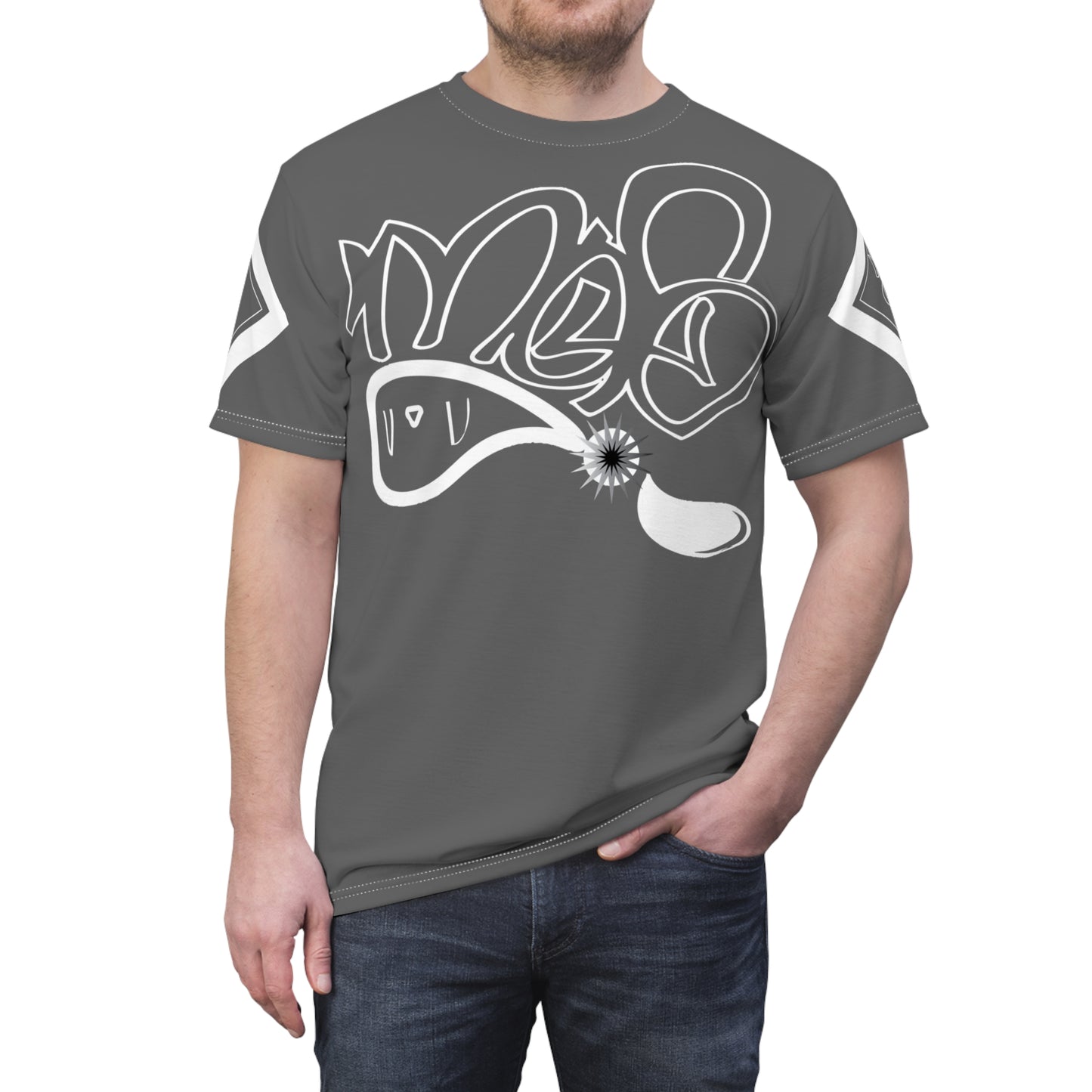 mofo 15star logo diamond combo dark grey